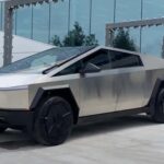 Drone Footage Shows Tesla Cybertruck Production Well Underway