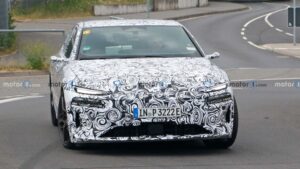 Audi RS6 E-Tron Spied Sporting Side Cameras For First Time
