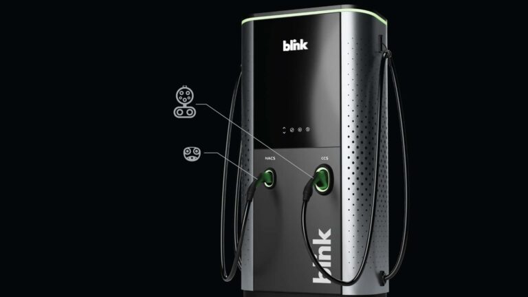 Blink Charging Announces New Dual-Port CCS And NACS Fast Charger