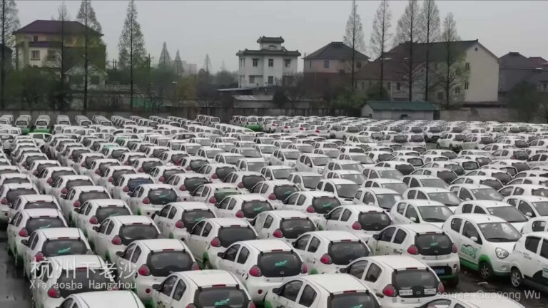 Thousands Of Cars Rot In Huge Fields
