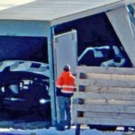 Tesla Cybertruck Spotted With Its Massive Frunk Open