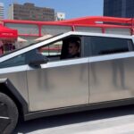 Franz Von Holzhausen Shows Off Tesla Cybertruck At Electrified Cars & Coffee